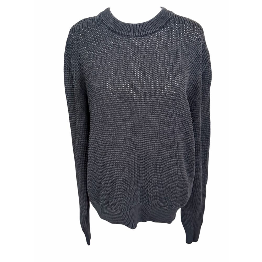 Ami Paris Black Knit Ami De Coeur Sweater